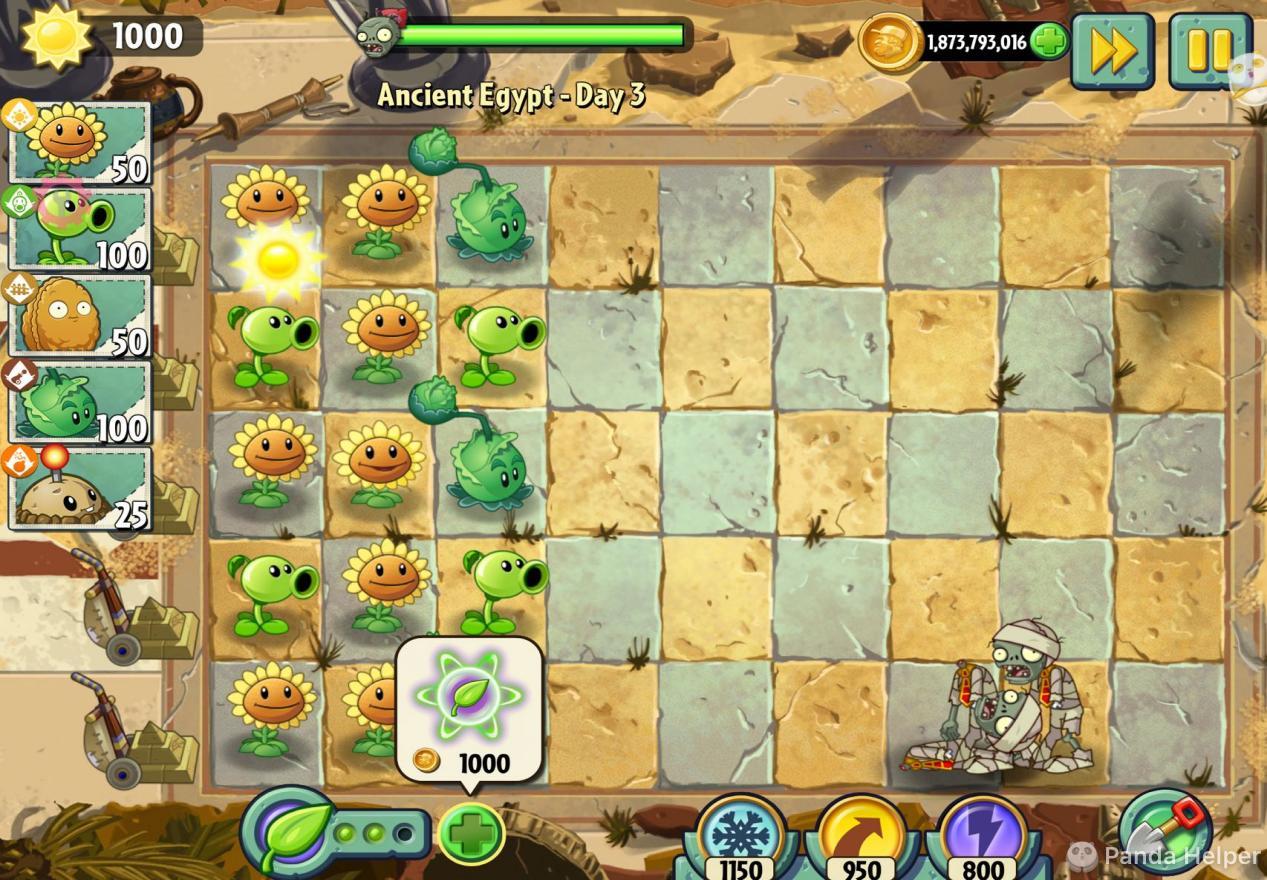 Plants vs. Zombies 2 plant food