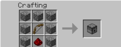 Dispenser Minecraft Crafting Guide