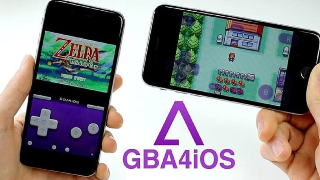 gba4ios zelda on iPhone