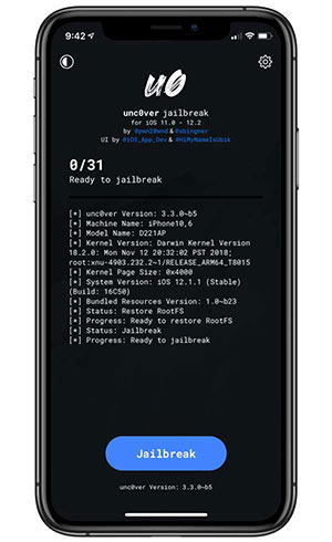 Unc0ver Jailbreak Tool