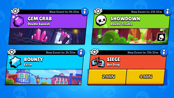 popular Brawl Stars game modes